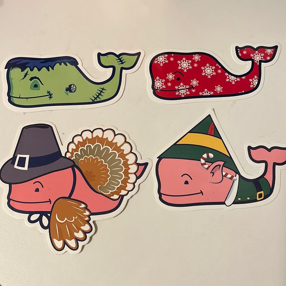 *RARE* Vineyard Vines Holiday stickers
